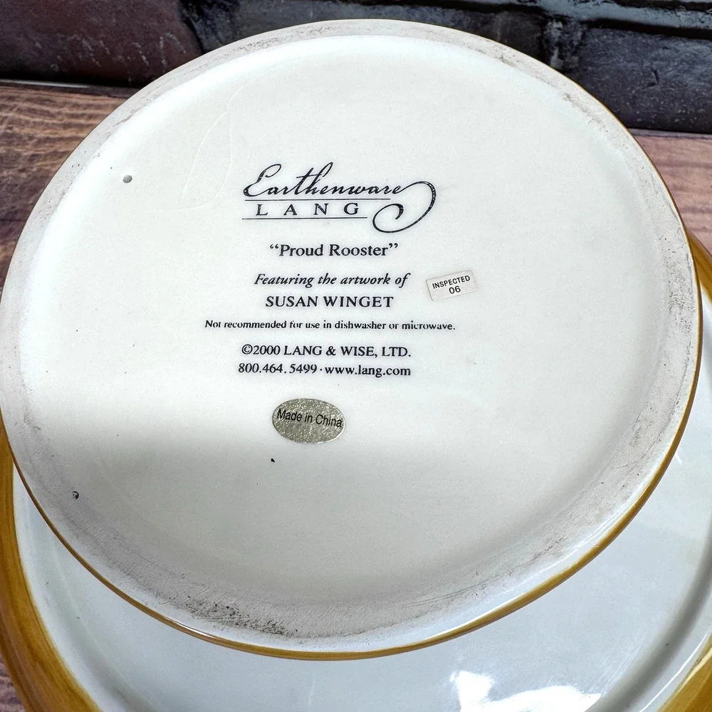 Earthenware Lang earthenware lang